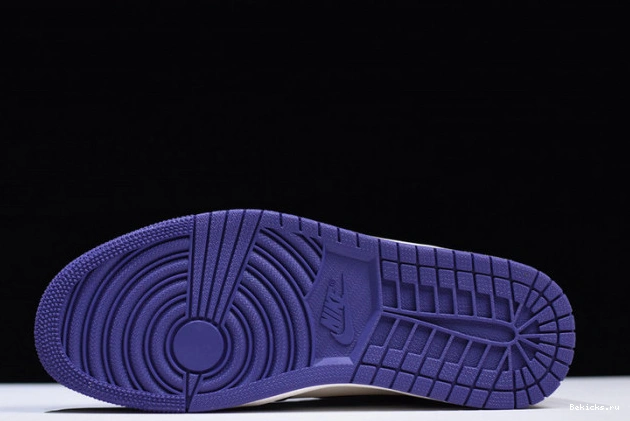 Reps BK 1 court purple 555088-501 air jordan 1106